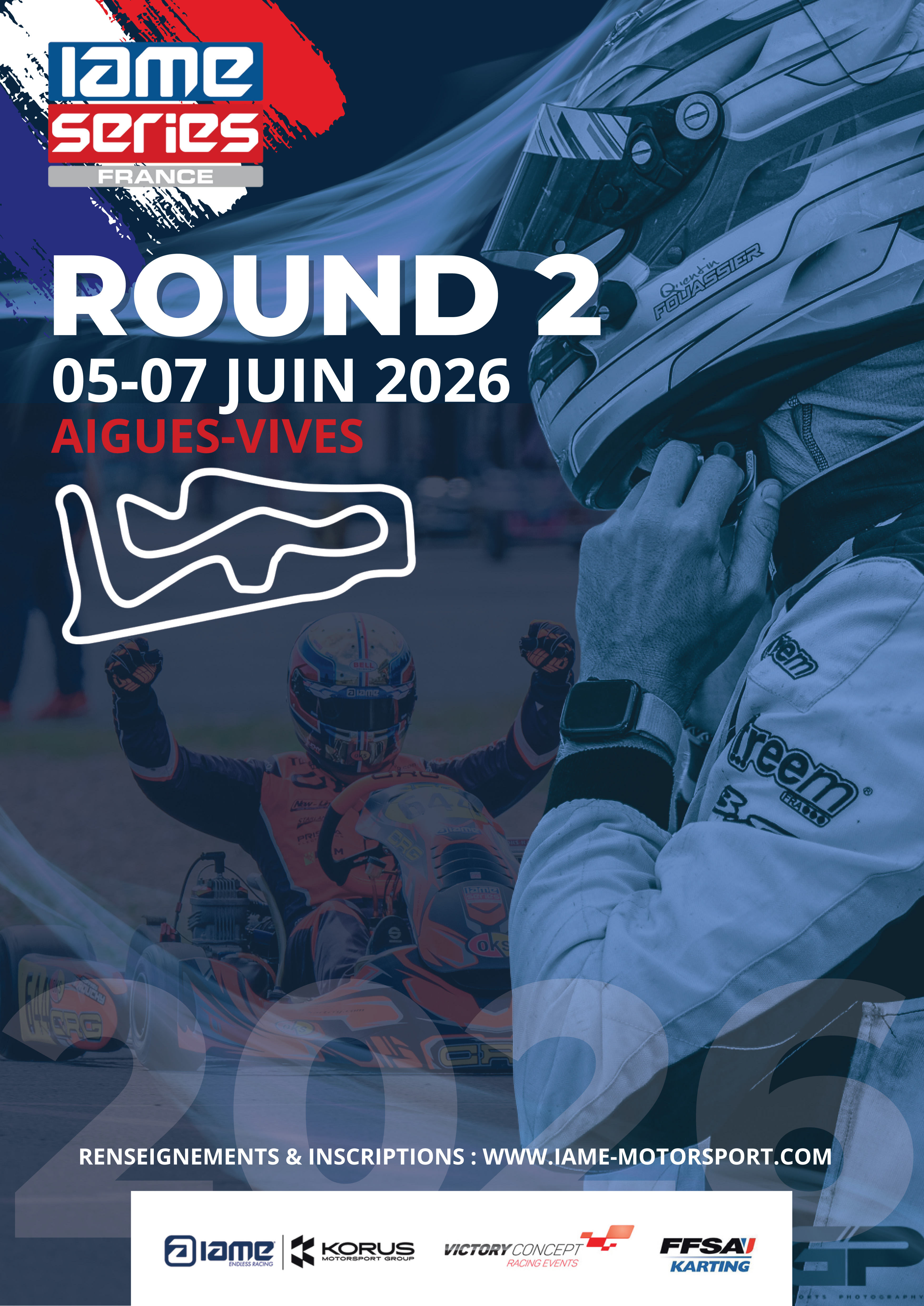 Round 2 - Aigues-Vives: IAME Series France Unleashes Karting Excitement in La Plano